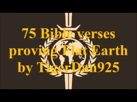 75 Bible verses that prove earth is not a globe  ✅