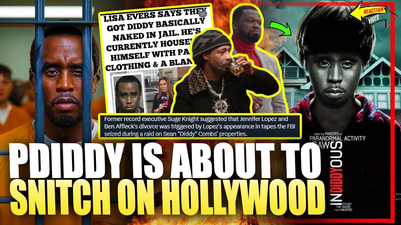 THEY ARE TERRIFIED - P Diddy Has Hollywood Turning Against Him (He Predicted His Arrest)