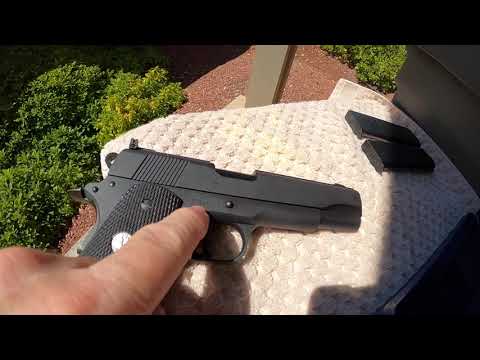 Colt 1911 "Combat Target Model" sold for one year 1997. 27Aug2021