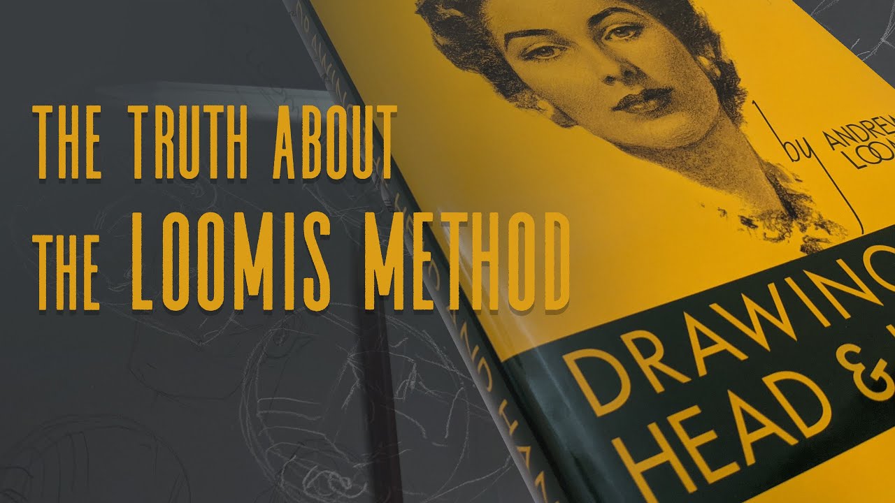 The Truth about  the "Loomis Method" for Drawing Heads -- What Most People Get Wrong...