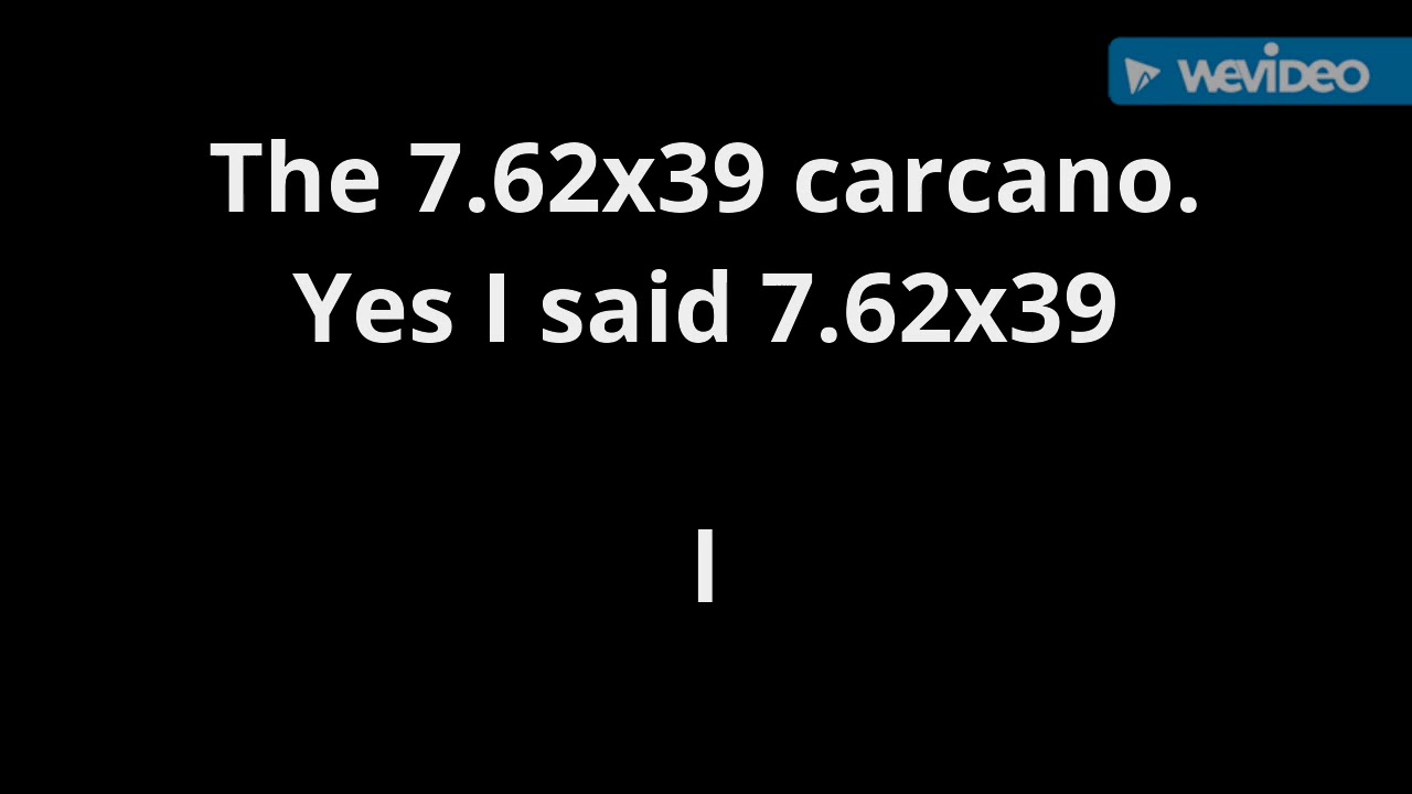 7.62x 39 Carcano