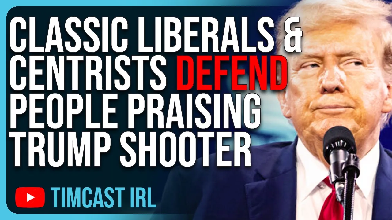 Classic Liberals & Centrists DEFEND People Praising Trump Shooter, Says It's Free Speech