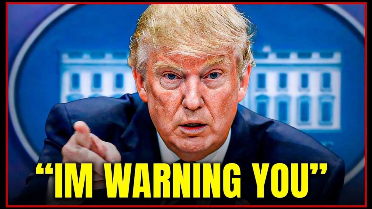 WHOAA!! Trump Sends UNEXPECTED WARNING LIVE! You won’t see this coming