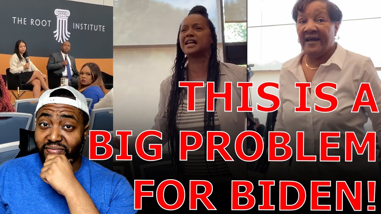 WOKE Black Women DECLARE They WILL NOT Vote For Biden As They DESTROY Democrat Leader To His FACE