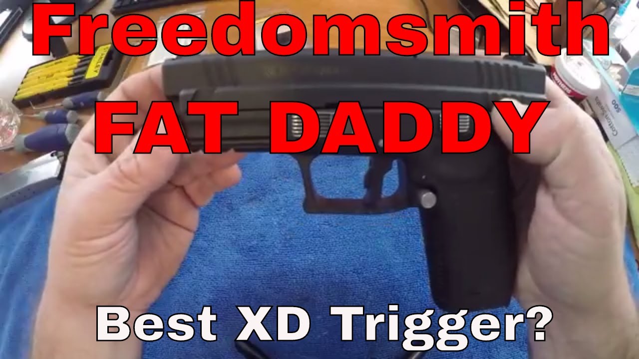 Freedomsmith Fat Daddy Trigger - Top Pick - Modification / Upgrade XD 45