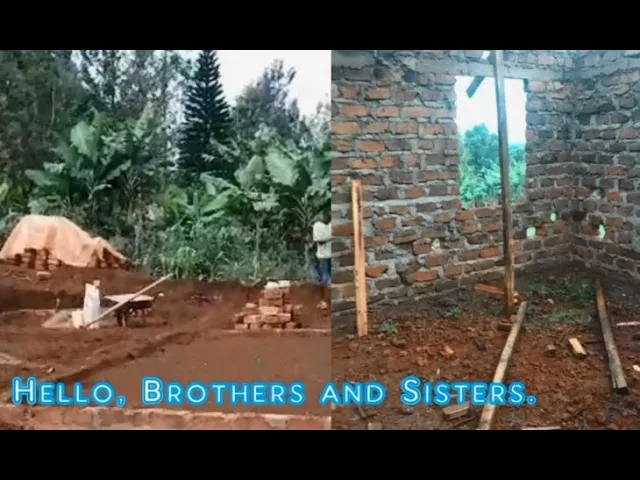 THIS MAN IS BUILDING A HOME FOR HIS FAMILY...FROM SCRATCH. LITERALLY.