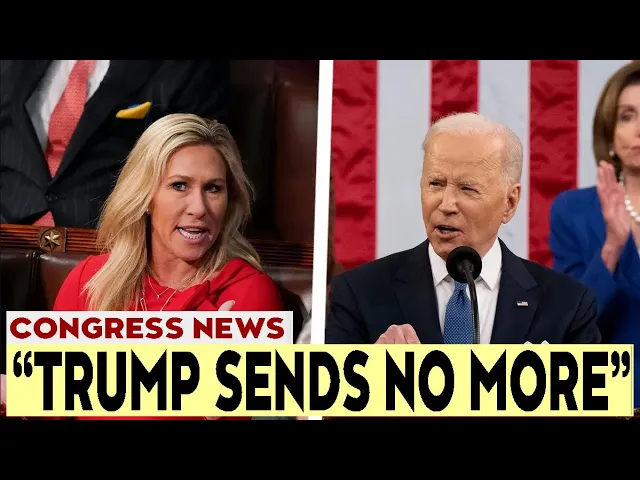 Watch Greene leaves Biden SPEECHLESS with BRUTAL 'no Ukraine aid' call..shows DIRTY corruption proof
