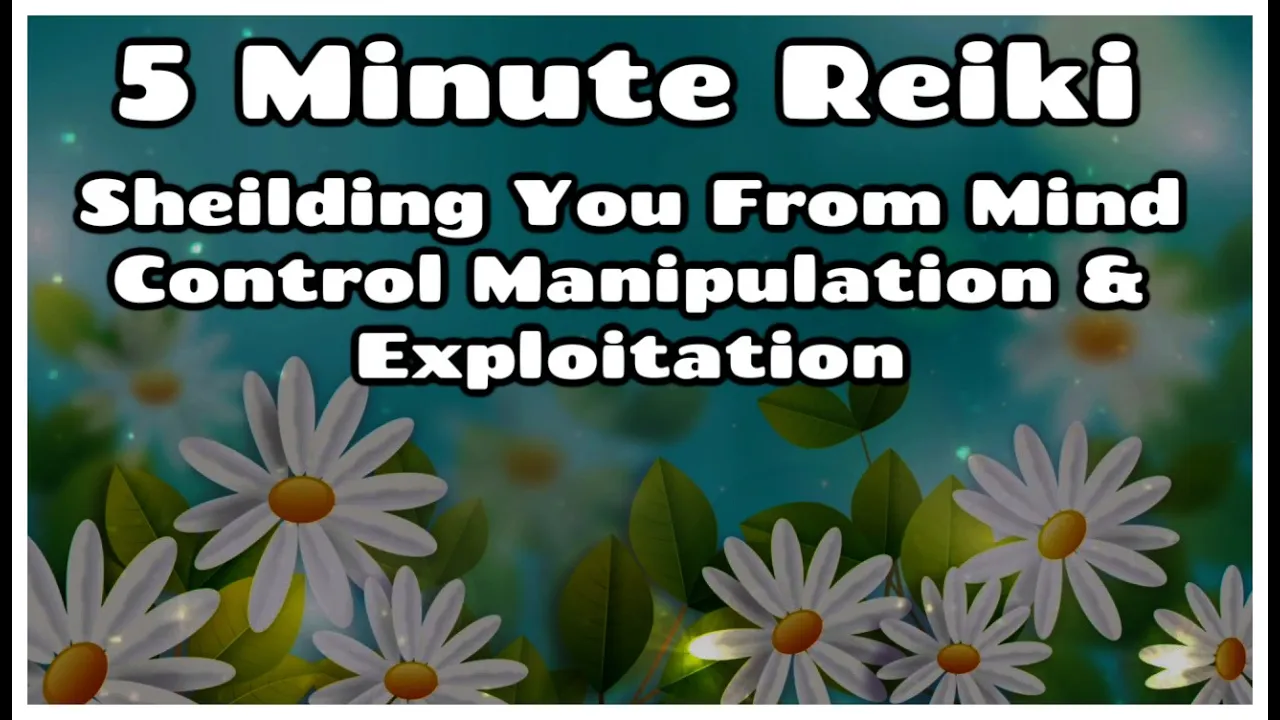 Reiki✨Protection Frm Mind Control - Manipulation - Exploitation✨5 Min Series✋💜🤚Healing Hands Series
