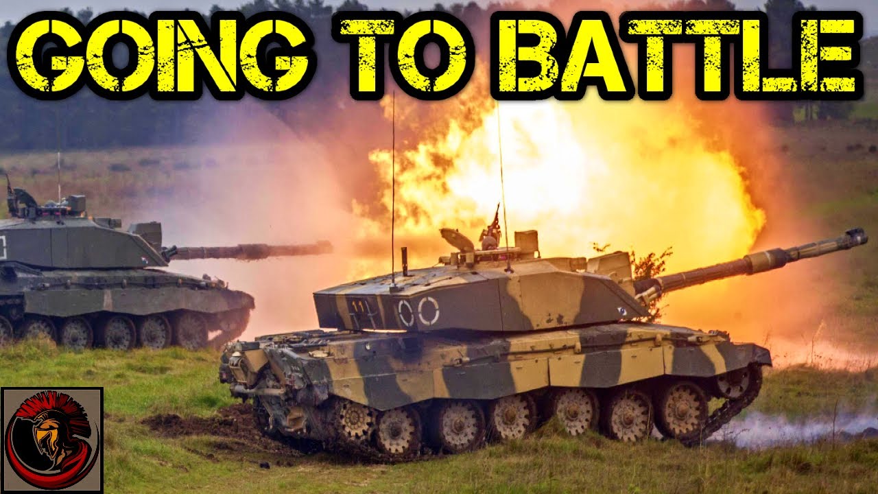 Challenger 2 tanks prepare for battle | BRITISH TANKS ULTIMATE TEST!