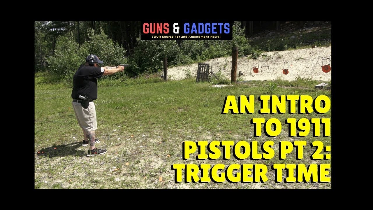 An Intro to 1911 Pistols - Pt 2: Trigger Time