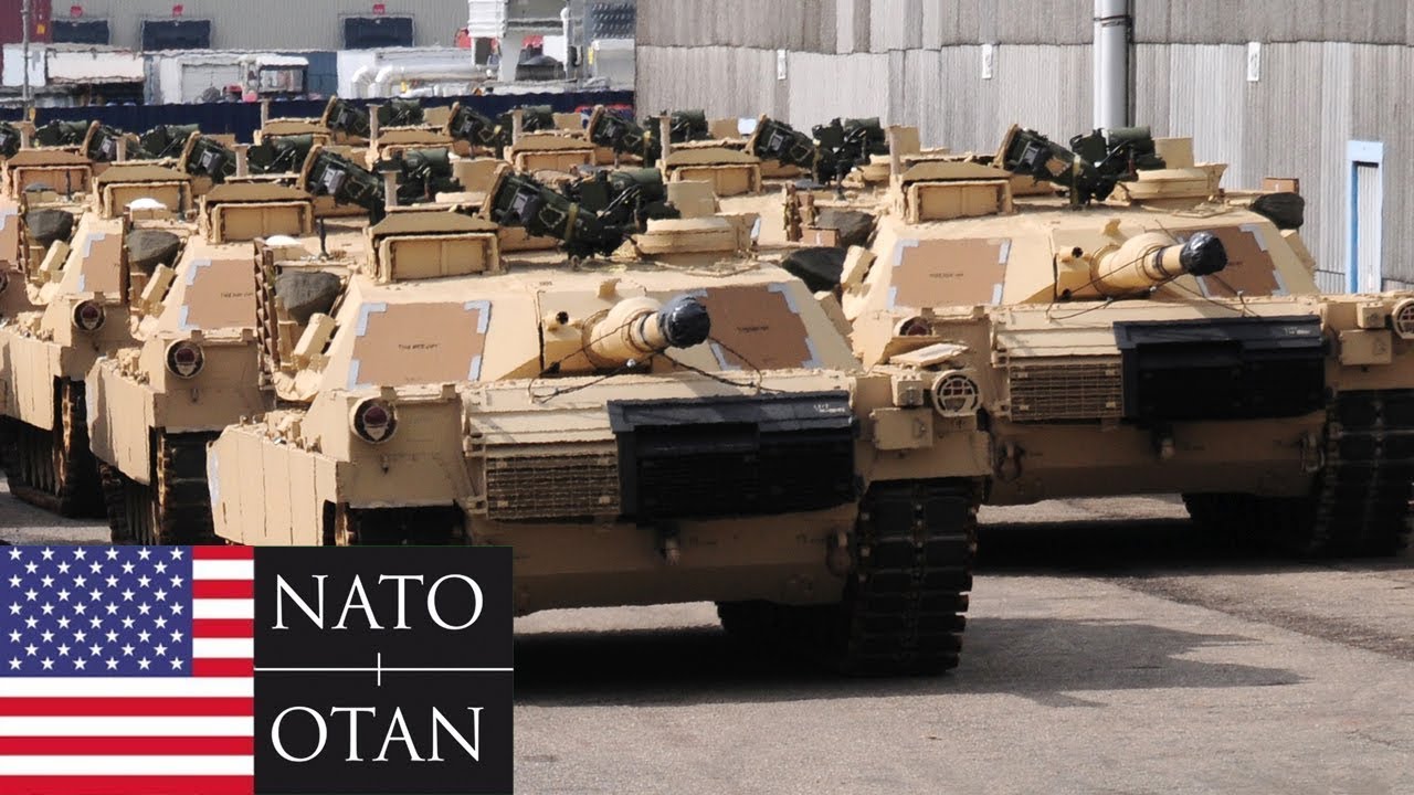 "PUTIN is on verge collapse", Four Battalions U.S Powerful Battle Tanks Arrive at Ukraine