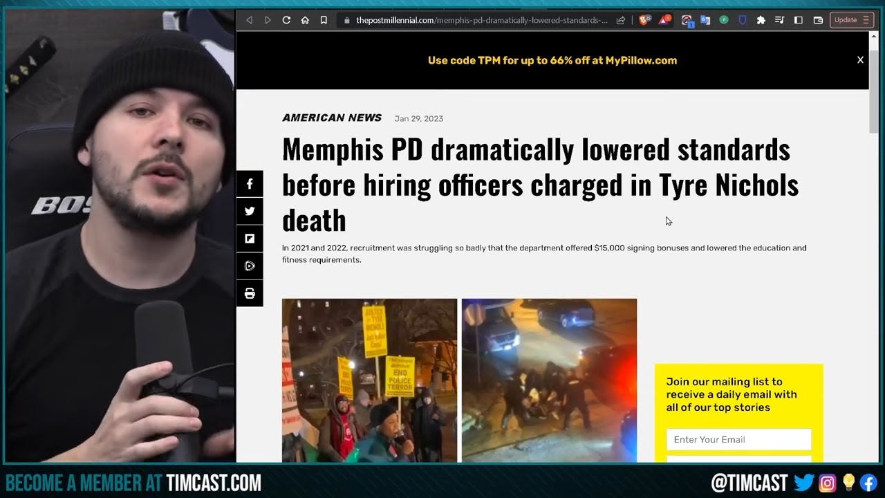 Memphis Cops Were GANG Members Says Viral Rumor, BLM Protests Led To Tyre Nichols Cops Getting hired