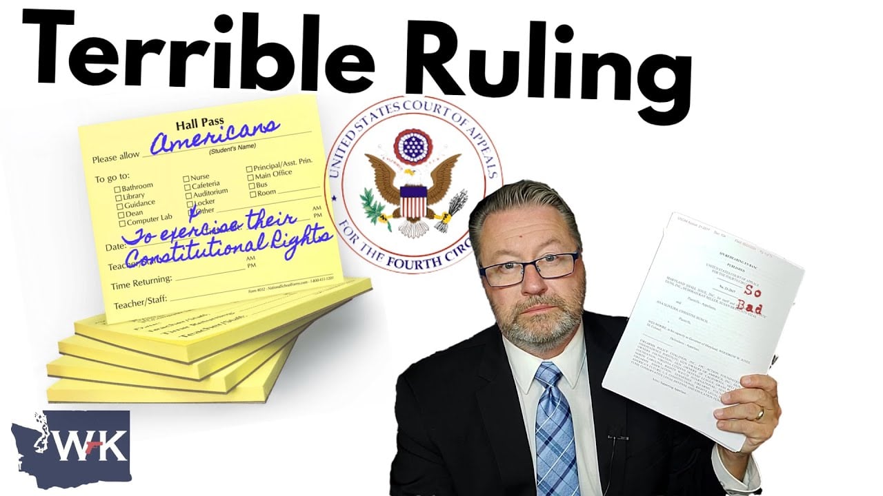 The 4th Circuit Upholds Permission Slips Before Exercising Your Rights