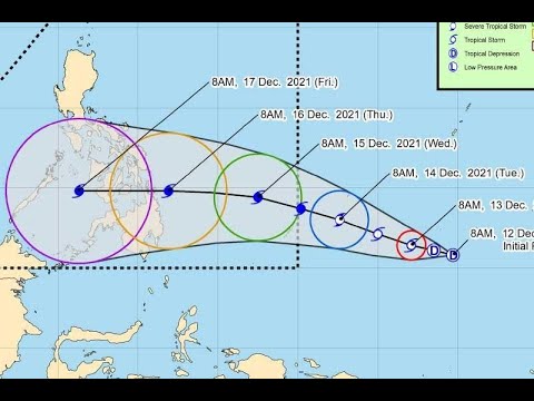 Typhoon Odette is heading to the Philippines!