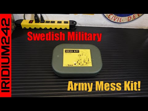 Very Handy: Swedish Military Army Mess Kit
