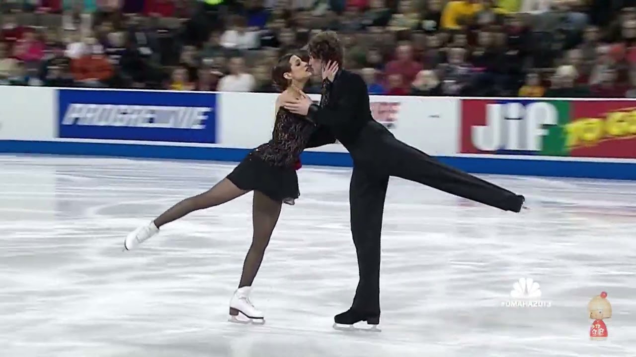 Ice Dance✨music-swap to THE MASQUERADE WALTZ by PETER GUNDRY. Aronow & Brubaker