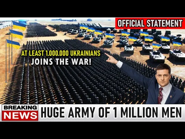 SHIELD OPERATION BEGINS! 1 Million Ukrainians prepares to TOTAL COUNTERATTACK against Russian army!