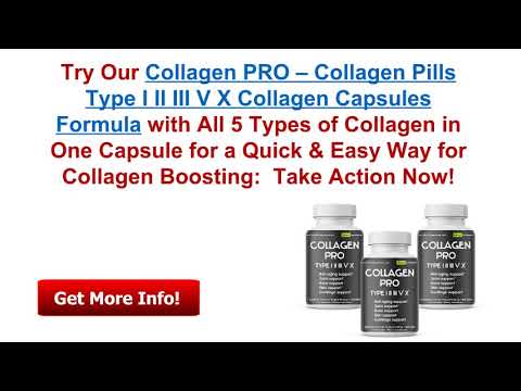 Collagen Quick Fix!  - Top Collagen Peptide Capsules for Quick Collagen Boosting