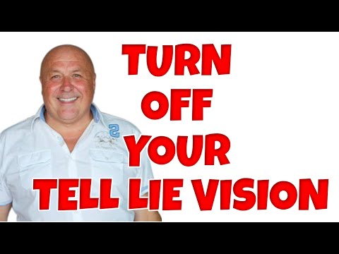 TURN OFF YOUR TV - WOULD YOU LET A LIAR SIT IN YOUR FRONT ROOM FOR AN HOUR? SO WHY WATCH THE NEWS?