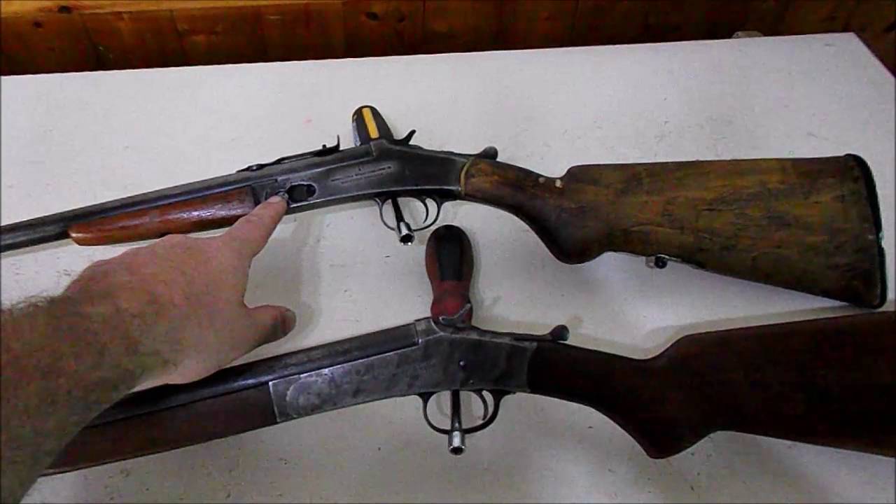 A Pair Of H&R Small Frame Shotguns