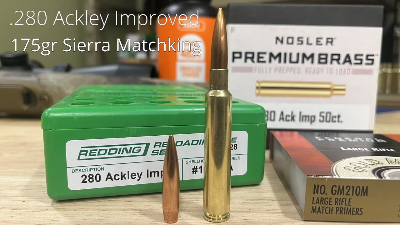 Tiny Groups with the .280 Ackley!