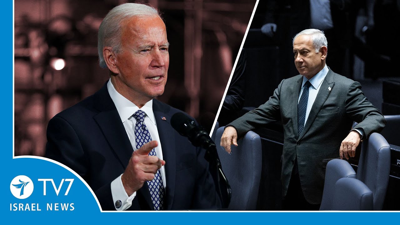 Biden urges Netanyahu to compromise on reform; Azerbaijan-Israel bolster ties TV7 Israel News 29.03