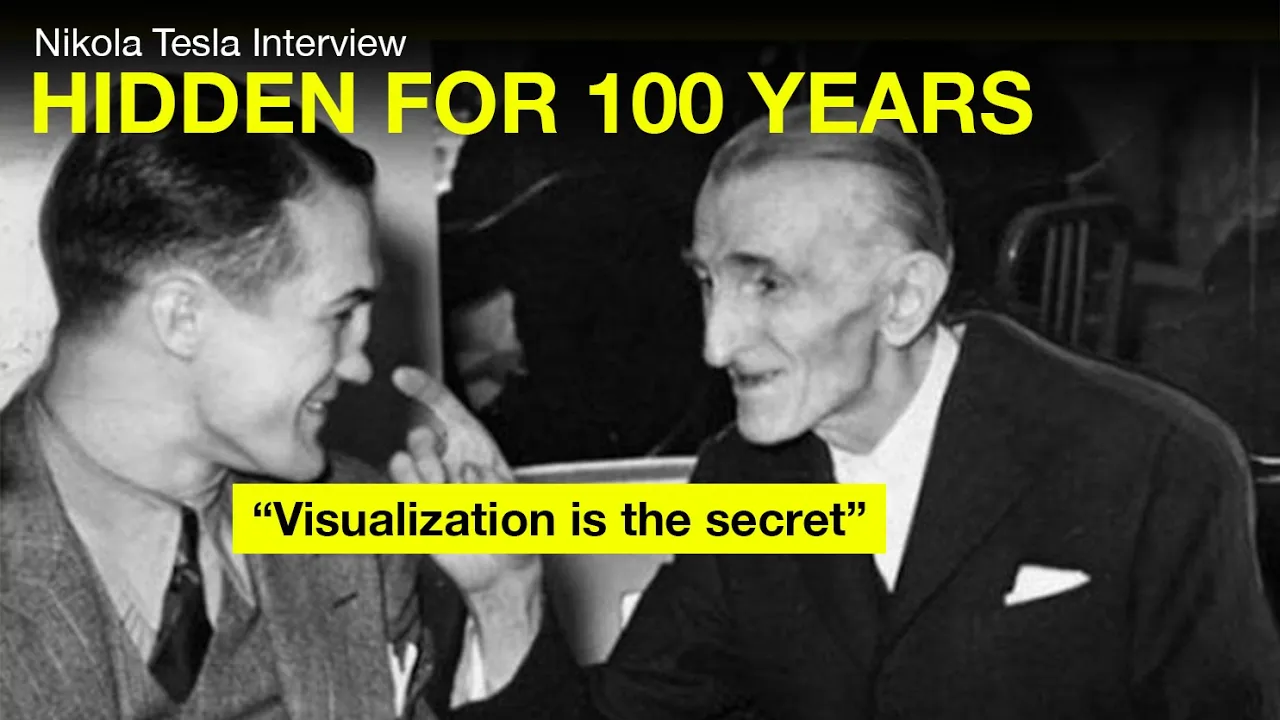 A Nikola Tesla "LOST" Interview : "Visualization is the SECRET" Manifest Your Destiny