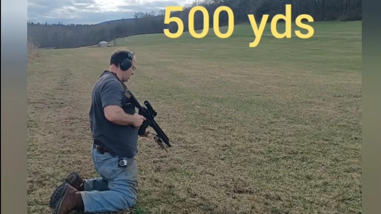AR-47 at 500 yds with ACSS Red Dot 6x mag 7.62x39