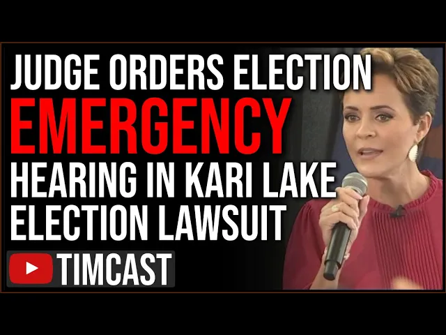 Democrat Hobbs ORDERED To Appear Before Judge In Kari Lake AZ Election Lawsuit, Suit Is ADVANCING