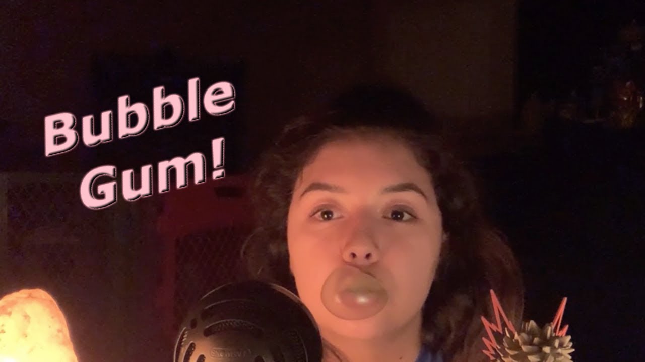 ASMR | Bubble Gum Chewing That Will Give - Tingles 99.9%