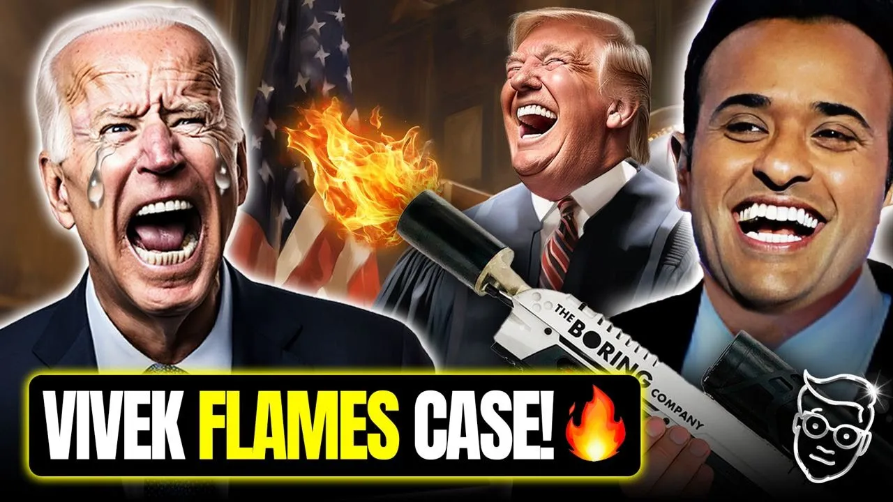 Vivek Walks Into Court With Trump, Takes FLAMETHROWER to Case on LIVE TV 🔥 Reporters Left GASPING