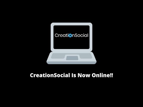 CreationSocial Is Now Online!!