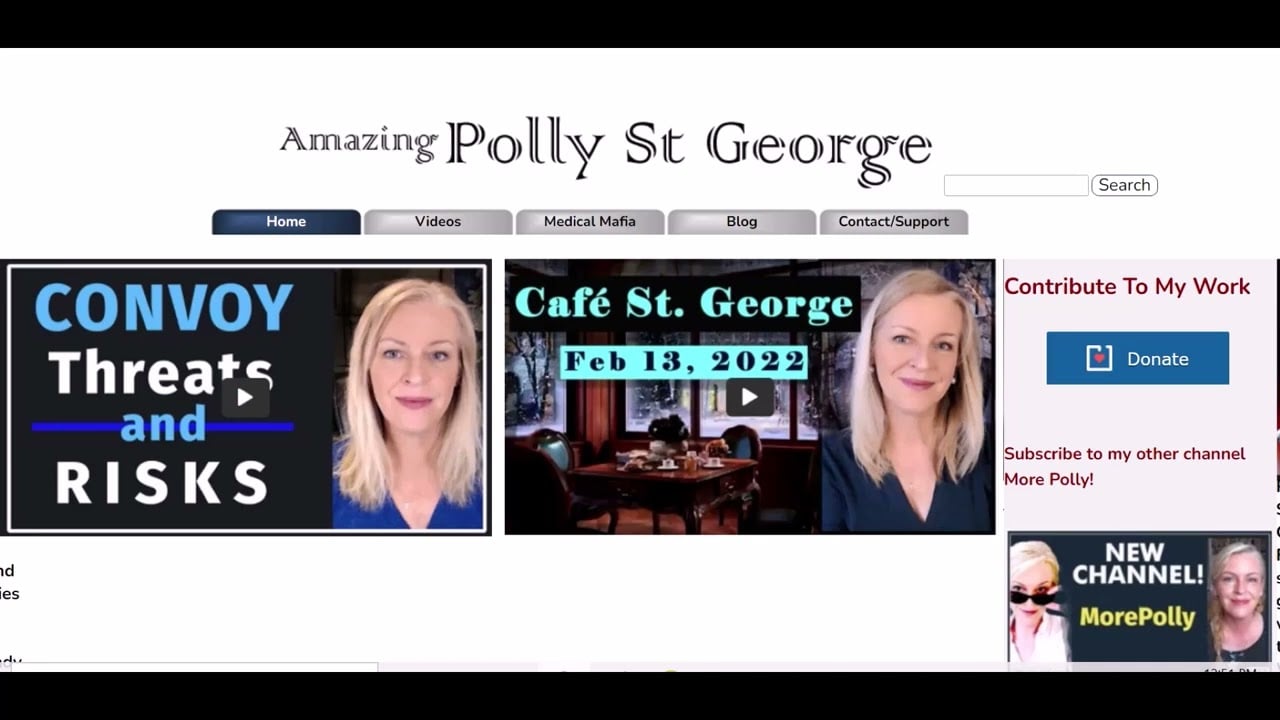GOD BLESS AMAZING POLLY ST GEORGE