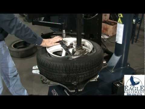 Eagle Equipment GLO-960A Tire Changer Operational Video