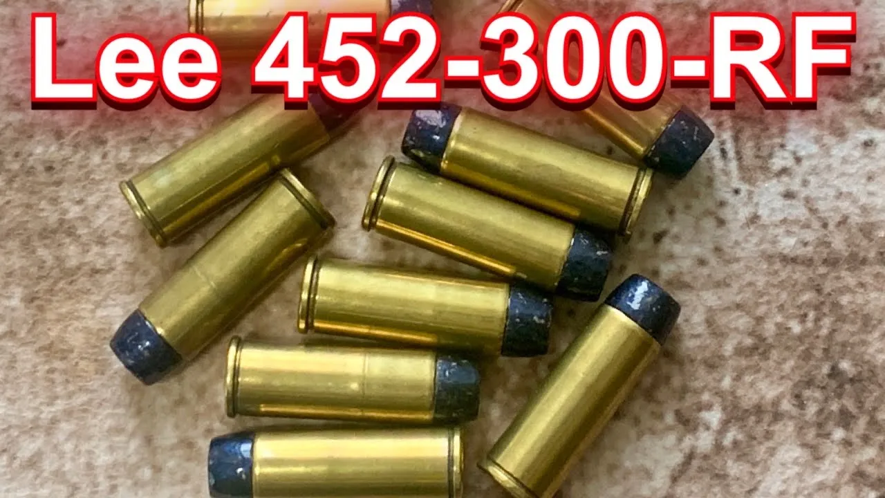Reloading Some Lee 452-300-RF in 45 Colt with HP38 on the Lee Classic Turret Press
