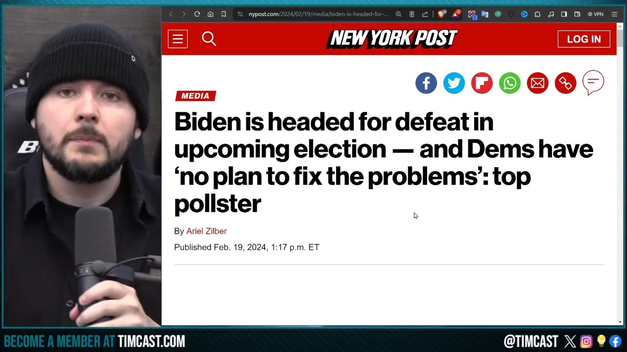 Famed Pollster Nate Silver CALLS IT FOR TRUMP 2024, Says Biden Basically CANT WIN At This Point