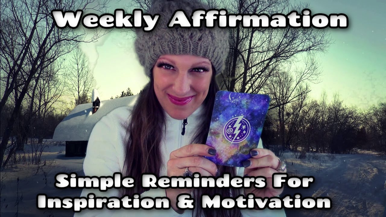 Affirmation Card 🎁🌈✨💚😊💎 Weekly Reading For Inspiration & Motivation
