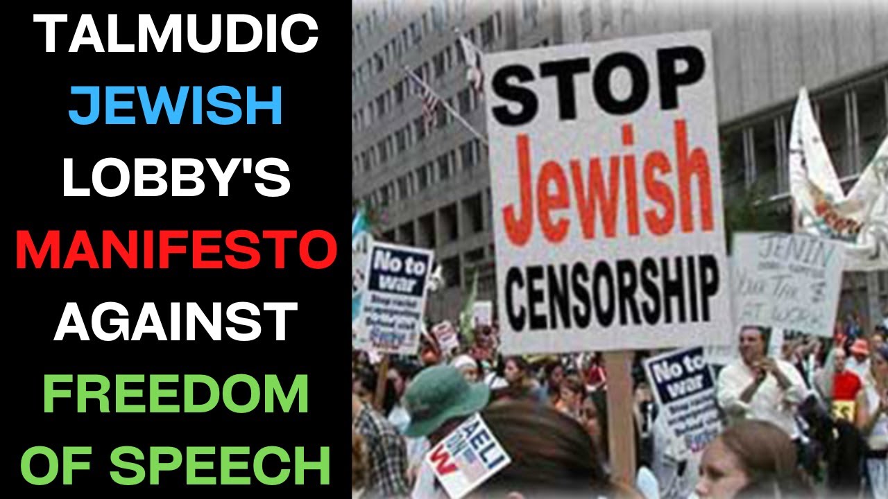 Talmudic Jewish Lobby Pushes Manifesto Against Free Speech In UK