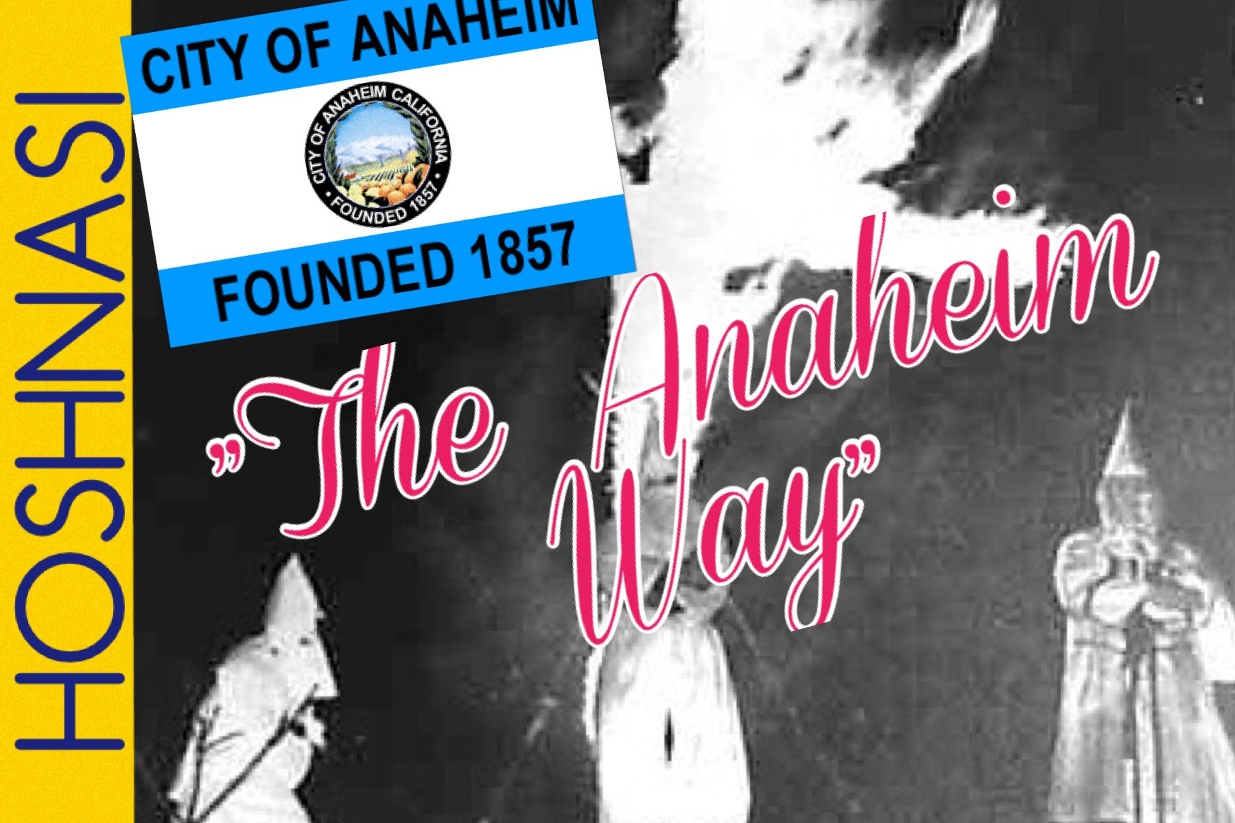 KKK Get Stabbed In Anaheim California