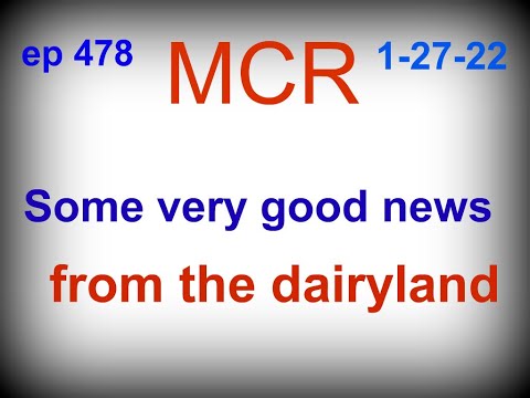 Some Very Good News From The Dairy Land