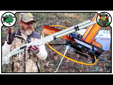 Swapping Chokes & Busting Clays with the Flyway 30 Shotgun Trap Machine