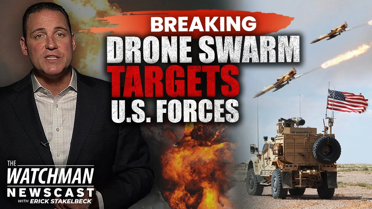 U.S. Base ATTACKED by Drone Swarm; Iran WARNING to Biden? | Watchman Newscast