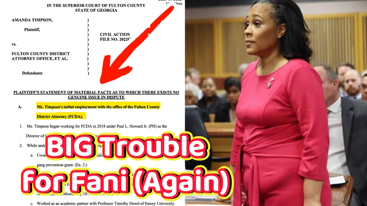Lawsuit: Fani's Office BROKE THE LAW AGAIN! Will Cost Her $MILLIONS. #faniwillis #fultoncounty