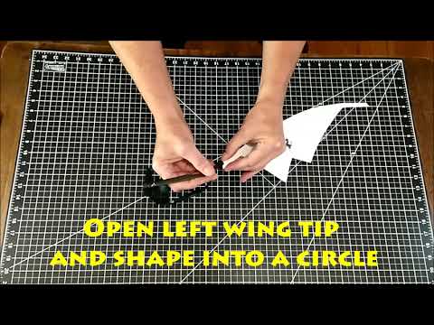 How to Fold the XO Paper Airplane by Kevin Saunders, Paper Airplane Guru
