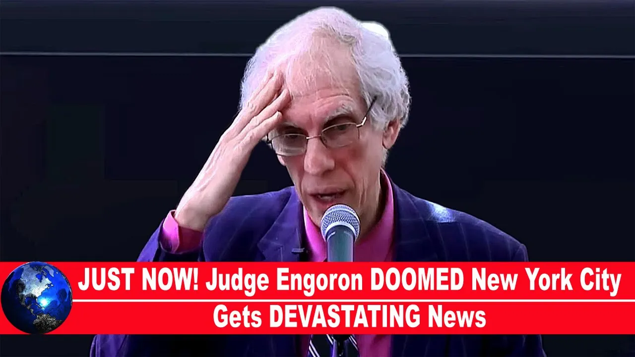 JUST NOW! Judge Engoron DOOMED New York City Gets DEVASTATING News!!!