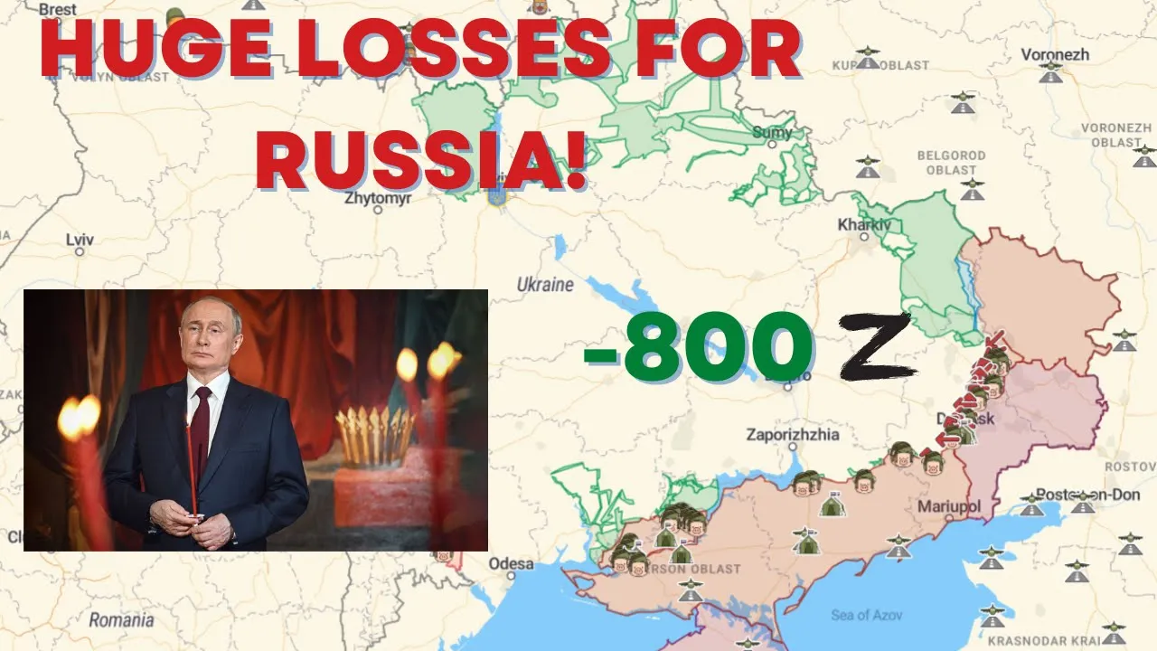 Russian losses are getting HUGE!
