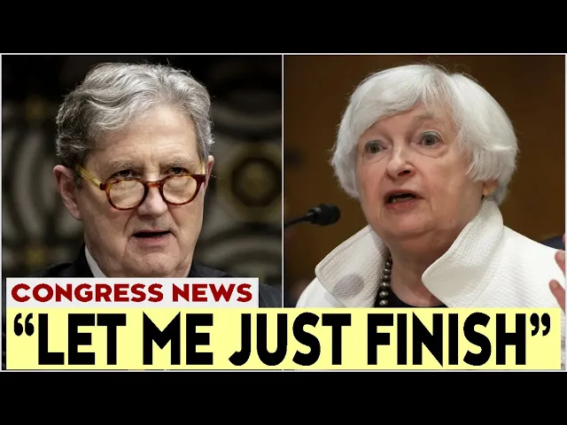 'IT ISN'T MY FAULT' Biden PANICS after BFF Yellen sells him to Kennedy with SH0CKING 'debt' truth