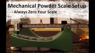 Intro to Reloading: Mechanical Powder Scale Setup / Zero