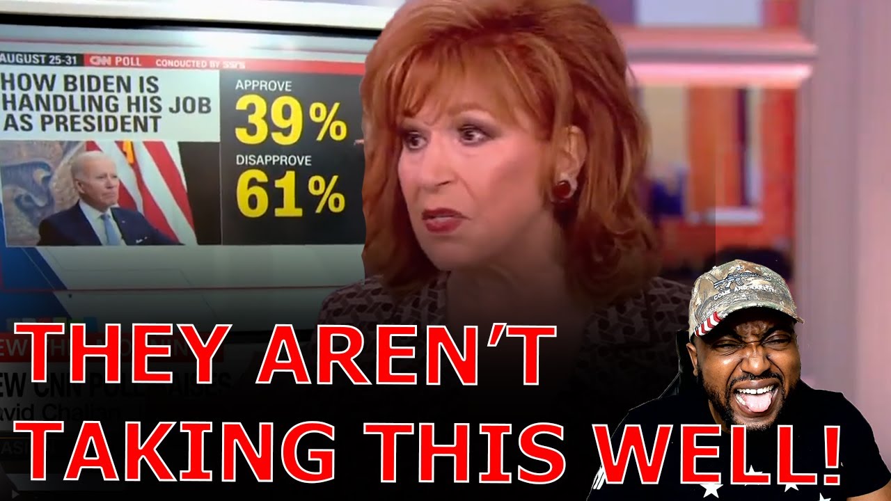 Joy Behar DESPERATELY COPES Over DISASTROUS Biden Polls Showing Americans Think The Economy Is BAD! (Black Conservative Perspective)