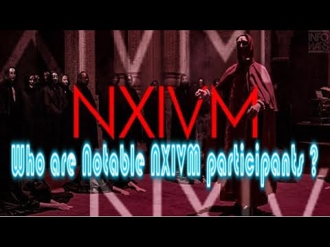 Who are Notable NXIVM participants ?